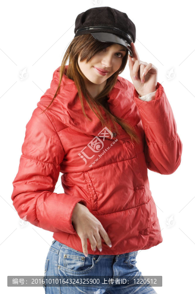 紅風(fēng)衣黑帽