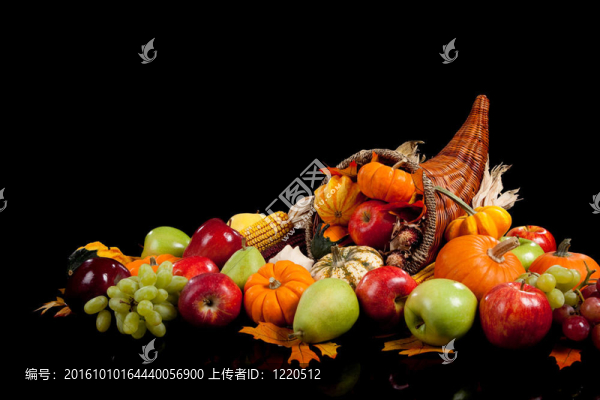 秋季安排水果和蔬菜豐富
