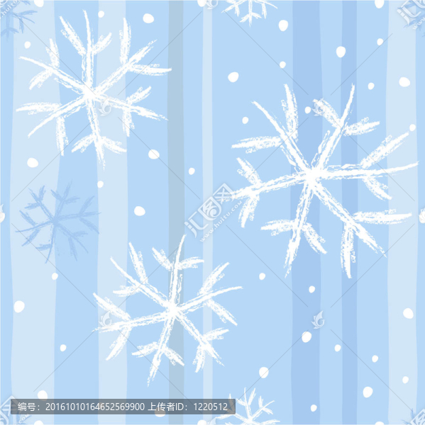 無縫雪花曲線圣誕模式