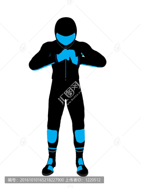 男性運(yùn)動(dòng)自行車插圖剪影