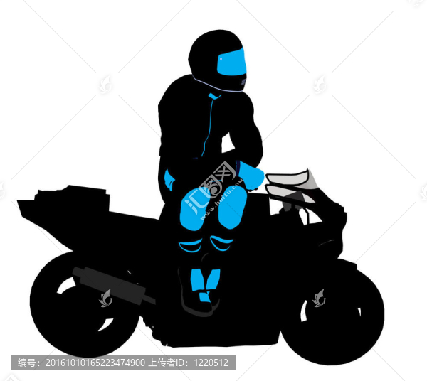 男性運(yùn)動自行車插圖剪影