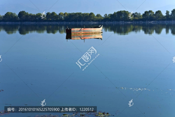 Kerkini湖馬其頓；希臘