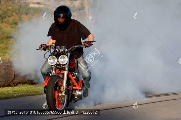 摩托車Rider,Burnout