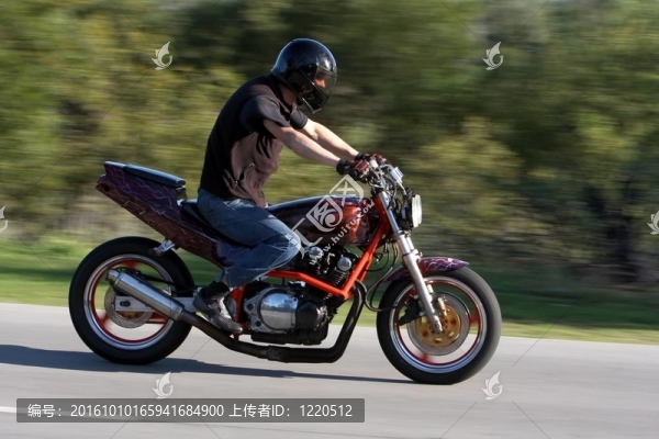 騎摩托車的成功