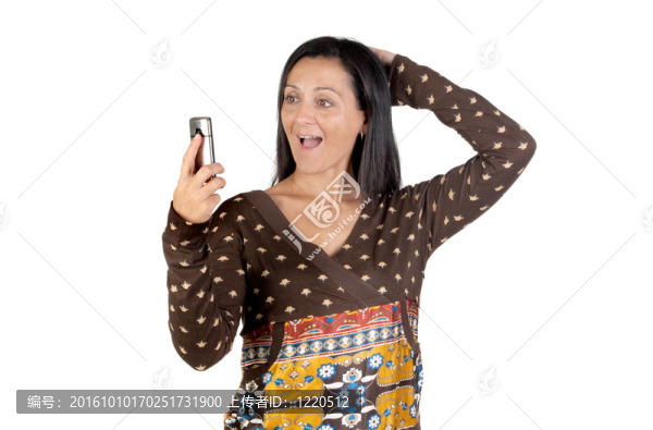 有吸引力的女孩與移動