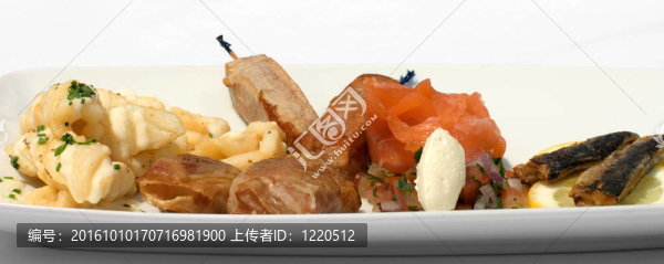 主菜味道的板