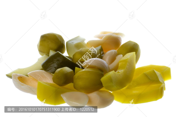 混合水果泡菜分離