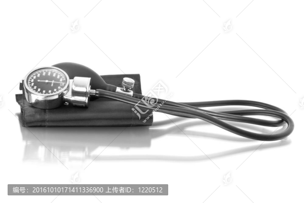 醫(yī)學(xué)對(duì)象。用聽診器血壓
