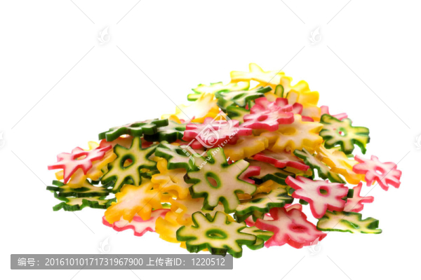 原五顏六色的餅干