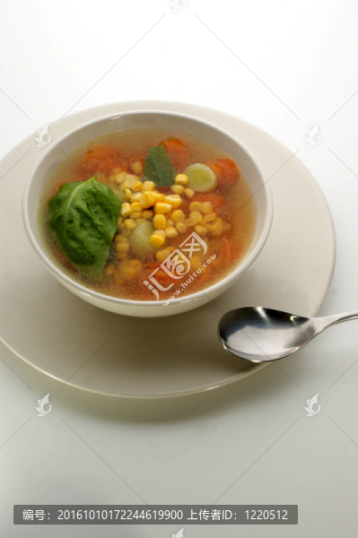 有機(jī)芹菜玉米湯