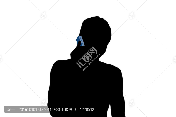 在電話里的男人