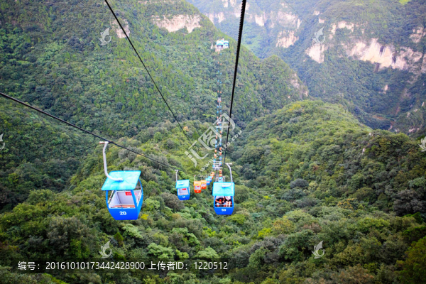 云臺(tái)山有軌電車；世界地質(zhì)公園