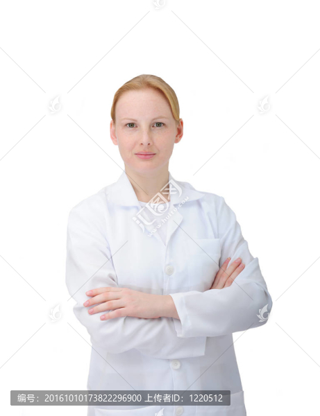女醫(yī)生或化學(xué)家的畫(huà)像
