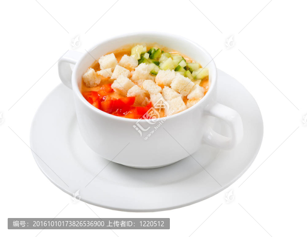 素菜湯分離與烤