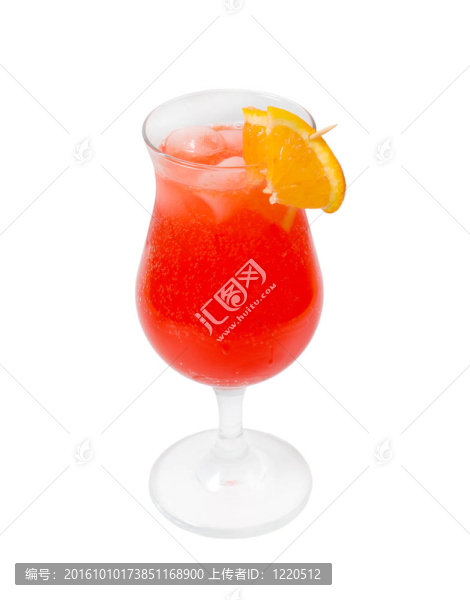 酒紅色的雞尾酒