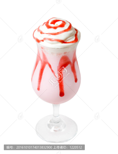 Strawberry,milkshake分離