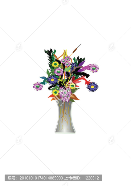 花瓶中的花