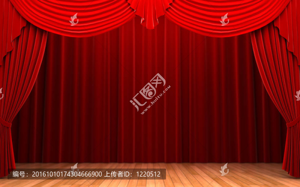 紅絨幕幕開幕
