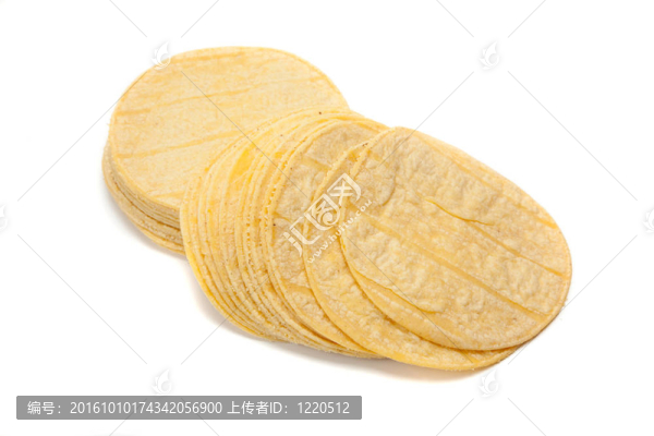 玉米餅上白色的棧