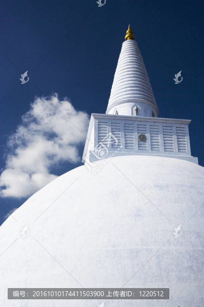 Mirisavetiya,Stupa；阿努拉德普勒；斯里蘭卡
