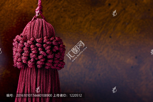 勃艮第絲綢裝飾結(jié)