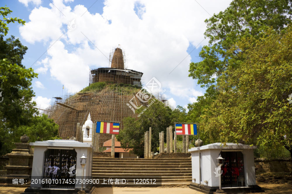 Abhayagiriya,Dagoba；阿努拉德普勒；斯里蘭卡
