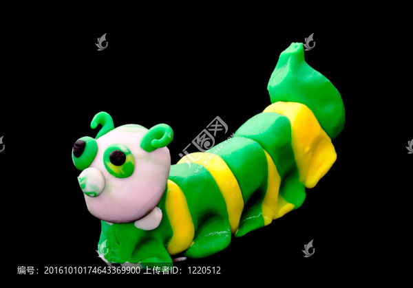 橡皮泥卡特彼勒。
