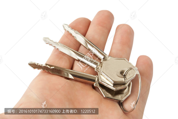 手上的鑰匙