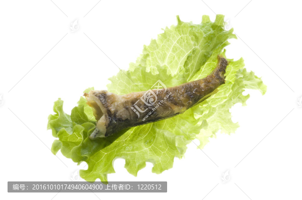 油炸魚和沙拉