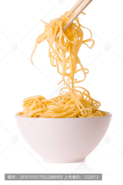 筷子；碗和面條