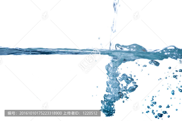 水上的泡沫