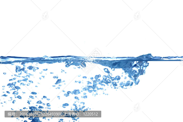 水上的泡沫