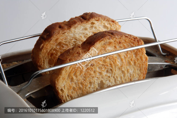 煎烤出來的面包機(jī)