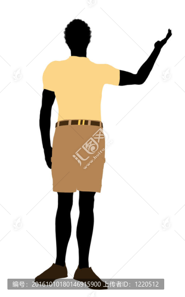 非洲裔美國人插畫