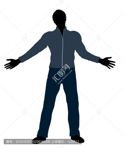 非洲裔美國人插畫