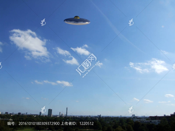 不明飛行物在倫敦