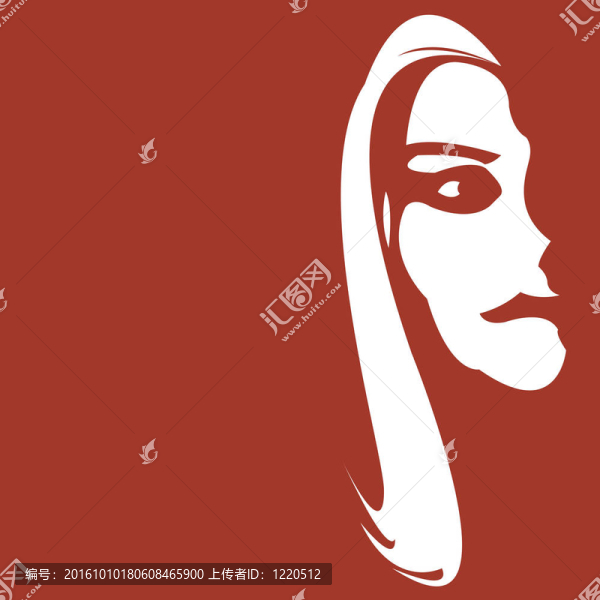 一個美麗女孩的肖像