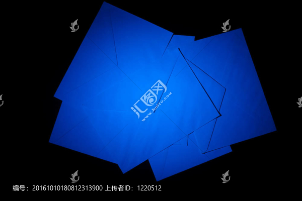 帶藍(lán)光的信封