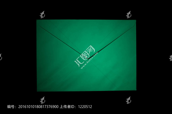 綠色光信封