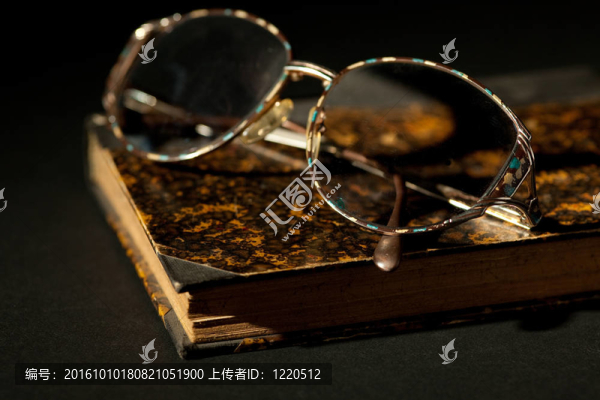 帶眼鏡的老書