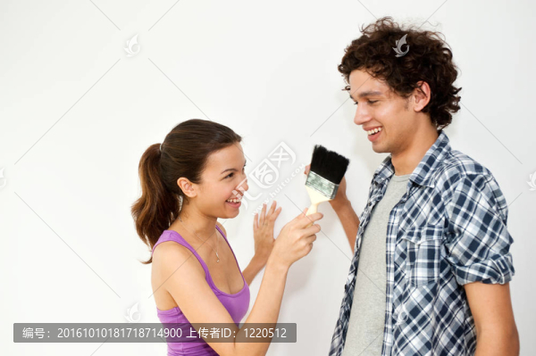 年輕的夫婦