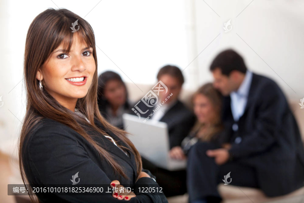 生意的女人肖像