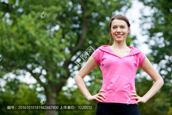 戶外運(yùn)動(dòng)的女人