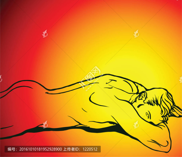 男孩太陽背景