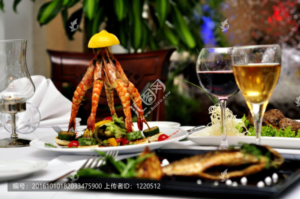 餐館里的菜