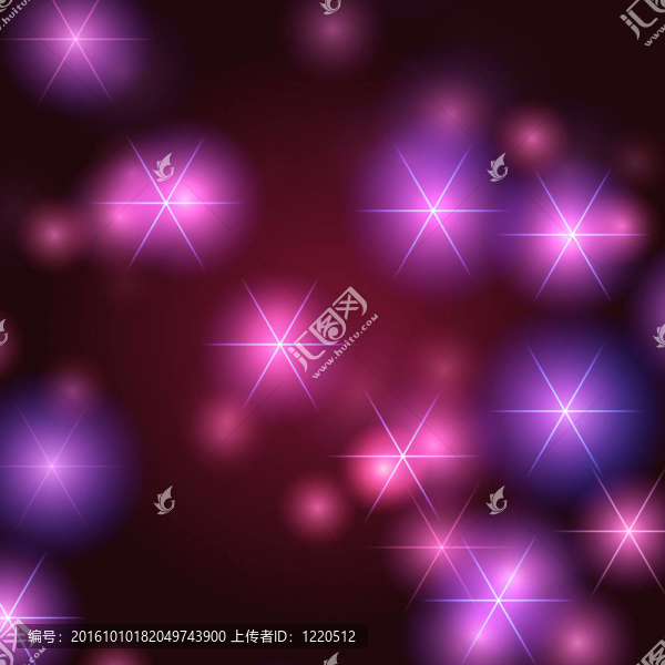 星星背景紫