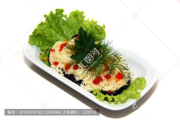 茄子釀肉末番茄醬