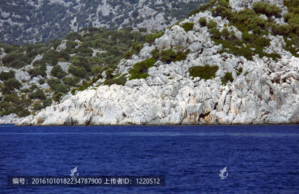 海和巖石區(qū)土耳其