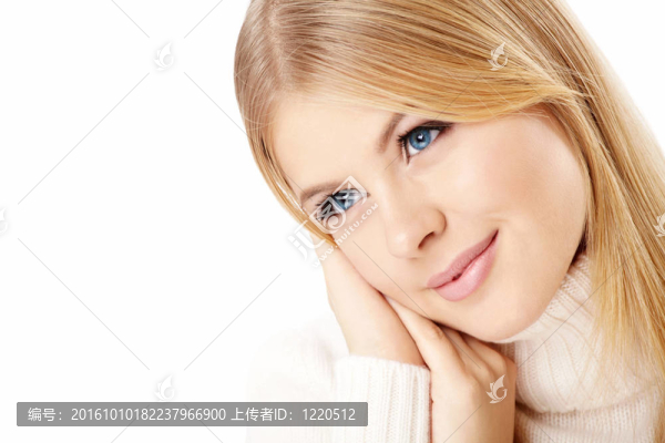 金發(fā)女郎的肖像