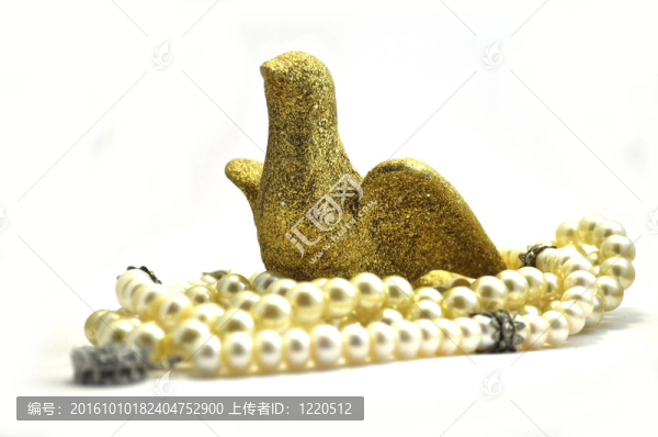 珍珠中的金鴿